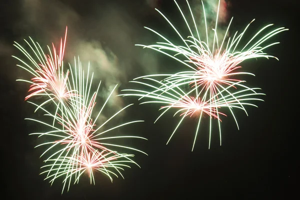 Fireworks in Forte dei Marmi — Stock Photo, Image