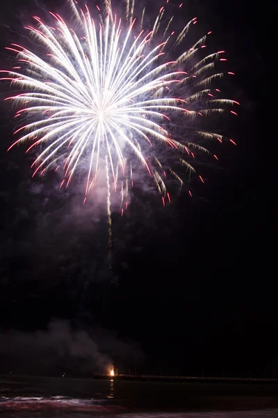 Fireworks in Forte dei Marmi — Stock Photo, Image