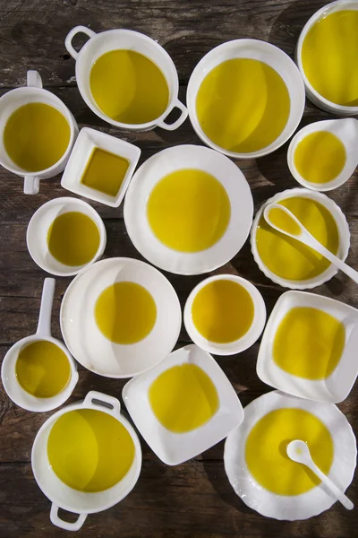 Olio extra vergine di oliva — Foto Stock