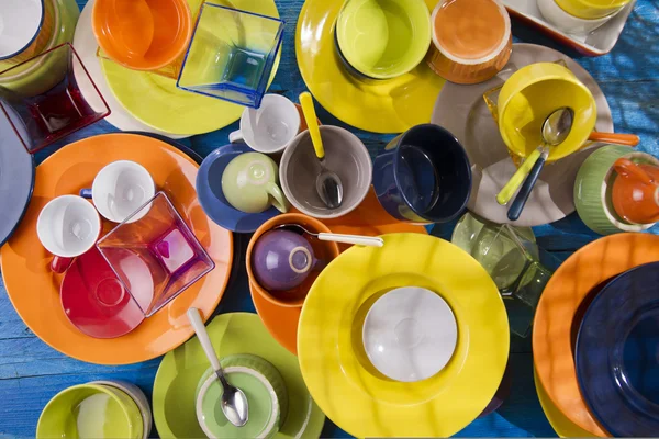 Färgerna i köket — Stockfoto