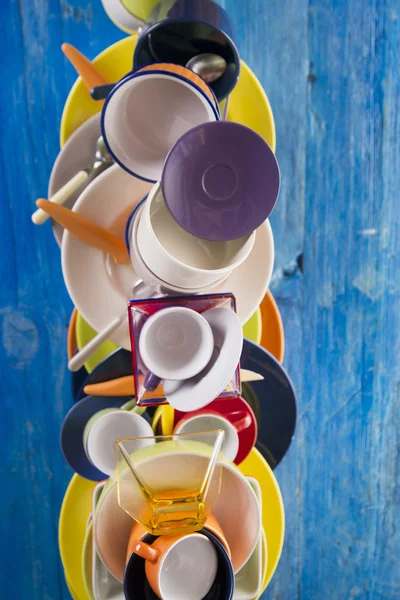 Färgerna i köket — Stockfoto