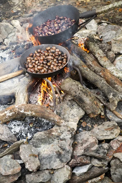 Roasted chestnuts — Stock Photo, Image