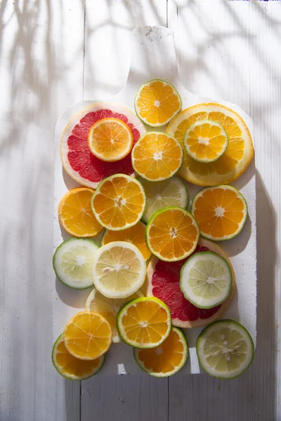 The colors of citrus fruits — Stock Photo, Image