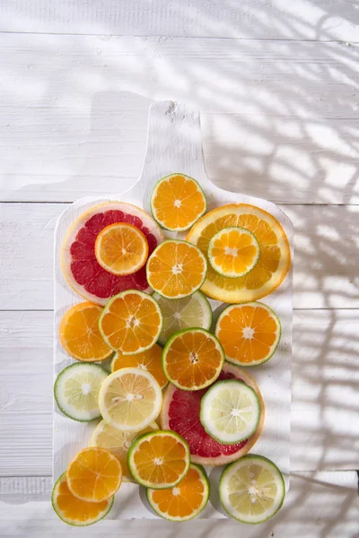 The colors of citrus fruits — Stock Photo, Image