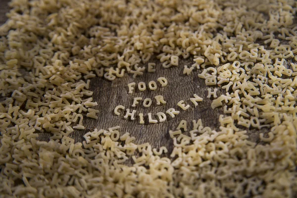 Pasta for children — Stock Photo, Image