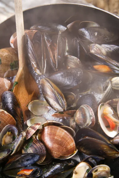 Soup seafood — Stock Photo, Image