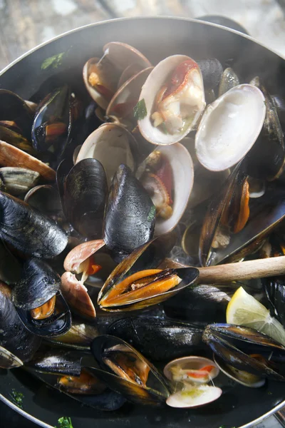 Zuppa di frutti di mare — Foto Stock