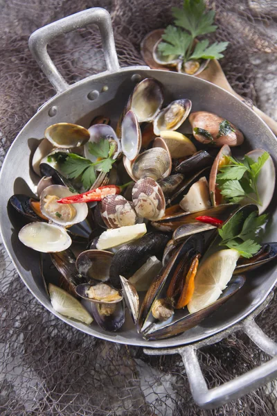 Çorba deniz ürünleri — Stok fotoğraf