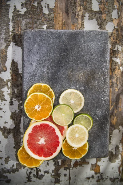 De kleuren van citrusvruchten — Stockfoto