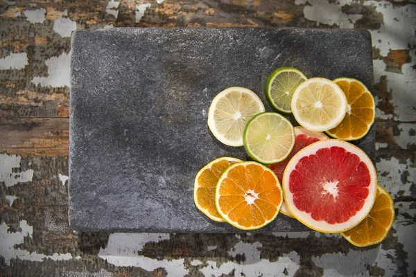 The colors of citrus fruits — Stock Photo, Image