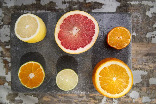 The colors of citrus fruits — Stock Photo, Image