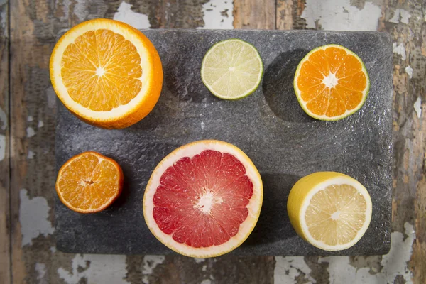 The colors of citrus fruits — Stock Photo, Image