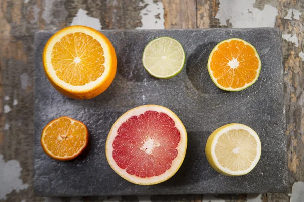 The colors of citrus fruits — Stock Photo, Image