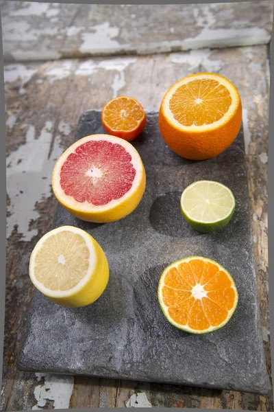 The colors of citrus fruits — Stock Photo, Image