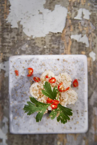 Risotto with parsley — Stock Photo, Image