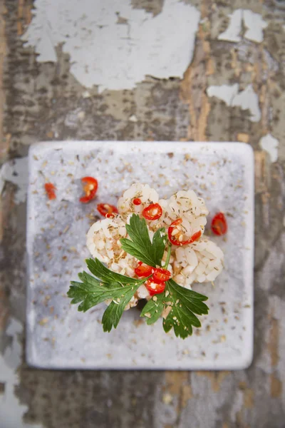 Risotto con perejil — Foto de Stock