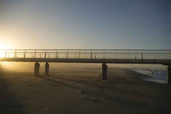 Molo w Lido di Camaiore — Zdjęcie stockowe