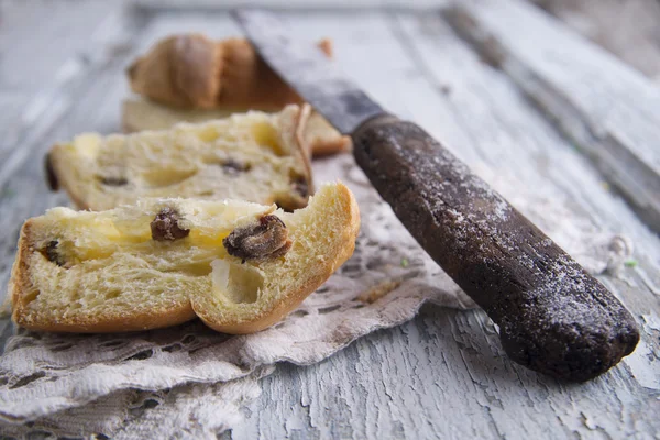 Panettone Kerstmis — Stockfoto