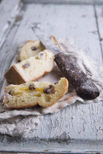 Panettone Kerstmis — Stockfoto