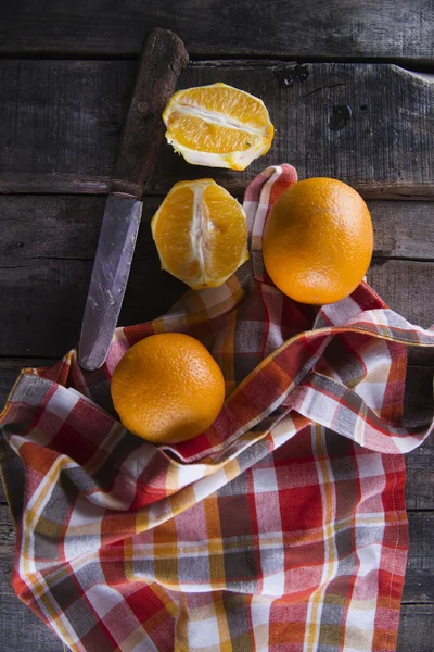 Montones de naranjas — Foto de Stock