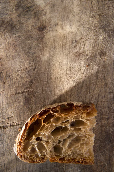 Skiva bröd — Stockfoto