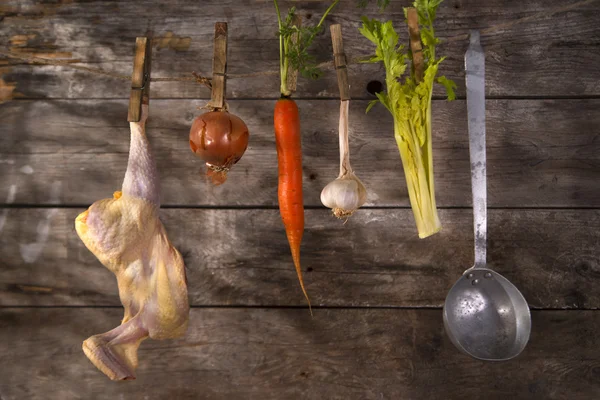 Chicken soup — Stock Photo, Image