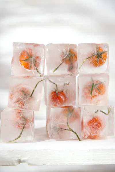 Pomodoro congelato — Foto Stock