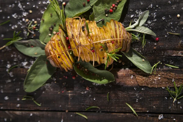 Gebakken aardappel — Stockfoto