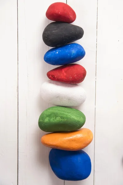 Gekleurde steen — Stockfoto