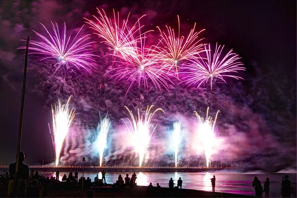 Fuochi artificiali — Foto Stock