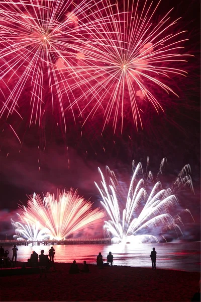 Fuochi artificiali — Foto Stock