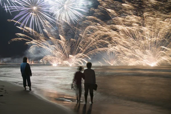 Fuochi artificiali — Foto Stock