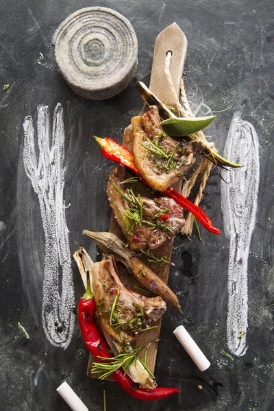 Lamb chops — Stock Photo, Image