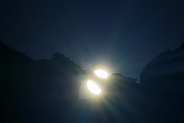 Napforduló Mount Forato — Stock Fotó