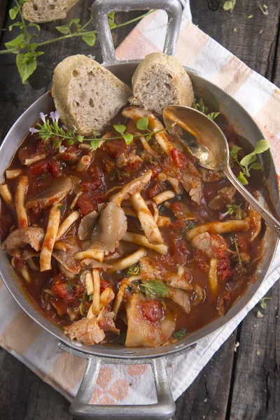 Stewed mushrooms — Stock Image Stewed mushrooms Stock Picture