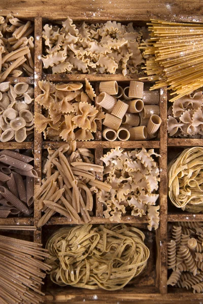 Volkoren pasta — Stockfoto