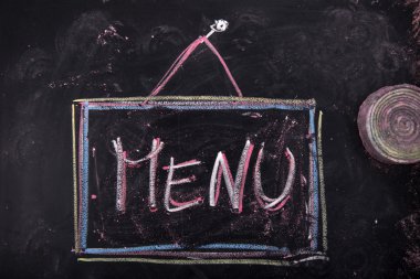 Menü gösteren işaret