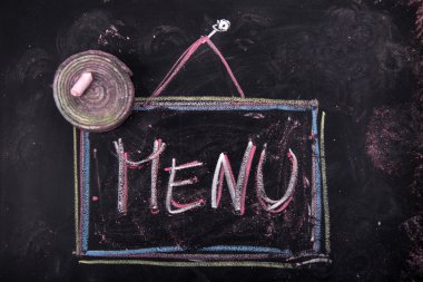 Menü gösteren işaret