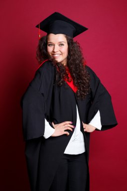 Mezuniyet elbise kız öğrenci