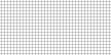 Kare geometrik ızgara deseni. Milimetrik çizim kağıdı