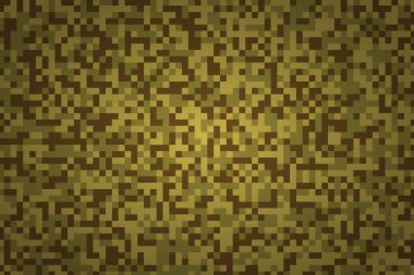 Haki kamuflaj. Soyut geometrik dikdörtgen arkaplan çizimi