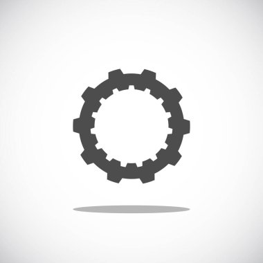 Basit bir siyah işaret. Mekanik elementin gösterimi