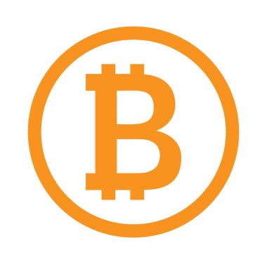 Tasarım için modern dijital para birimi işaret simgesi simgesi