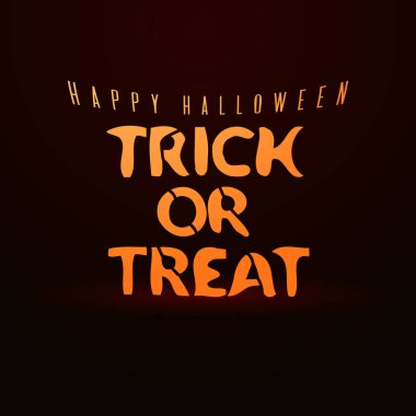 Mutlu Cadılar Bayramı mektupları. Vektör harflerini düzenle ya da tedavi et