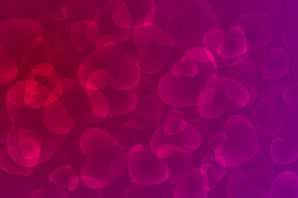 Насыщенный День Святого Валентина Фон Яркими Сердцами — стоковый вектор