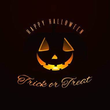 Mutlu Cadılar Bayramı tebrik kartları. Ürkütücü mevsimsel çizimler. Şeker mi şaka mı harfleri