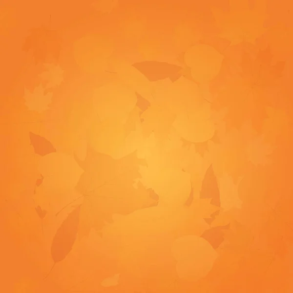 Abstraktní Příroda Roztroušené Listy Podzimní Barvy — Stockový vektor