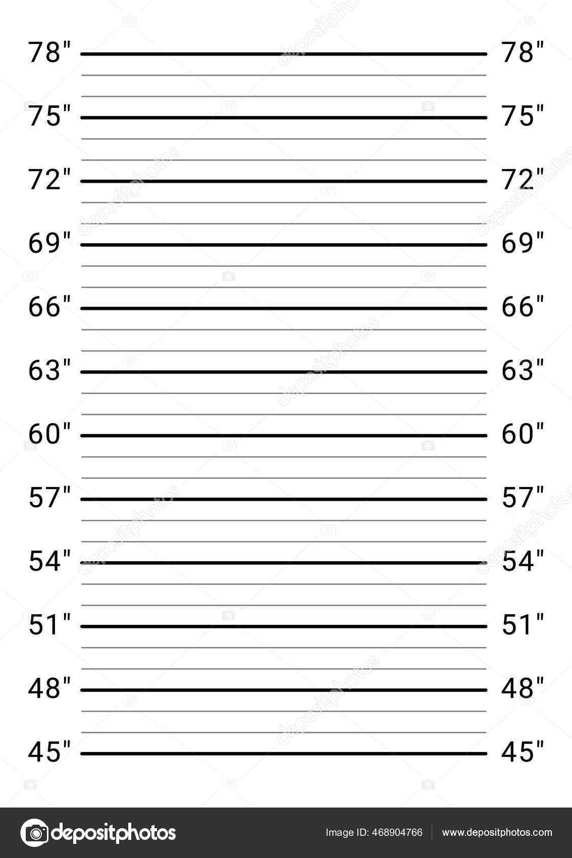 Blank Mugshot Template Blank Mugshot Template
