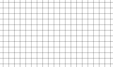 Kare geometrik ızgara deseni. Milimetrik çizim kağıdı