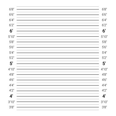 Polis sabıka fotoğrafı. Sabıka fotoğrafı şablonu. Kimlik geçit arkaplanı